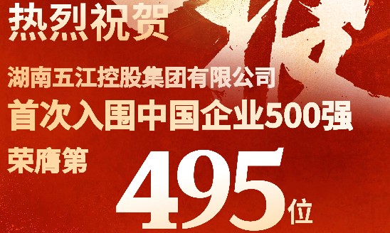喜報(bào)！集團(tuán)首次躋身中國(guó)企業(yè)500強(qiáng)